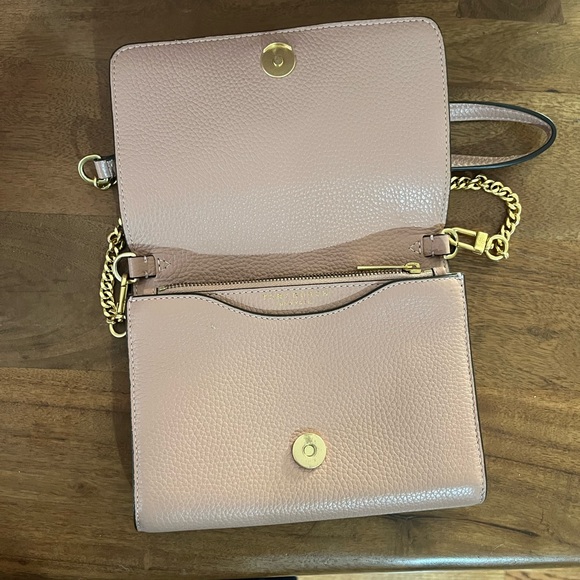 Tory Burch Blush Crossbody Bag with Gold Accents - Picture 2 of 13